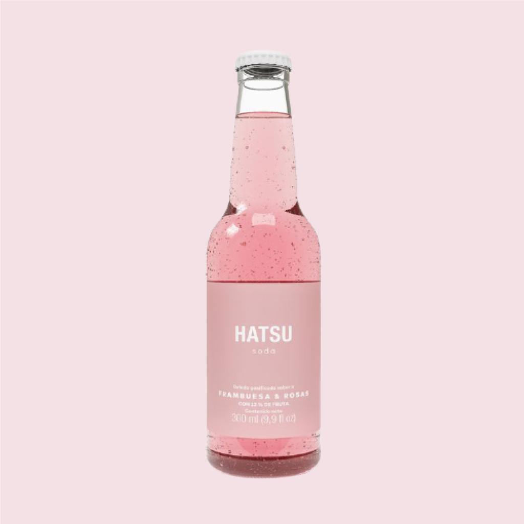  Soda Hatsu frambuesa rosas x 300ml_1